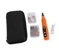 Generic Mini Kit de Herramientas Giratorias Inalámbricas de 5V, Juego de Taladro Eléctrico de 5 Velocidades con Carga USB para Grabado, Lijado, Pulido