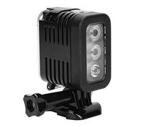 Generic Mini Luz de Vídeo LED de Buceo para Cámara de Movimiento 4, Luz de Relleno Subacuática Impermeable de 45 M, Modos de Brillo Alto/bajo, Instalación Portátil y Fácil, para Buceadores