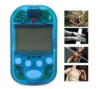 Generic Mini Metrónomo Digital M50 Metrónomo Profesional Beat Tap Tempo para Músicos Estudiantes Plástico Negro Blanco Azul 5,5x3,2x3,5 Cm (BLUE)
