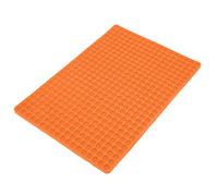 Generic Mini Molde para Hornear Galletas para Perros con Gran Tolerancia a la Temperatura para Hacer Comida para Perros - 468 Agujeros (ORANGE)