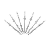 Generic Mini Puntas de Soldador de Acero Inoxidable de Repuesto para Soldador TS100, Juego de Puntas de Soldadura Eléctricas Conductoras de Calor Duraderas para Trabajos de Soldadura Precisos, 7 (#1)