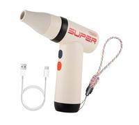 Generic Mini secador de cabello Tamaño de viaje Rápido Secador de cuidado del cabello recargable para el cabello 3 Niveles Ajuste de velocidad del viento para, Azul