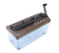 Generic Mini Trituradora de Manivela sin Esfuerzo, Herramienta Portátil de Trituración de Papel A4 para Documentos