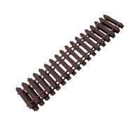 Generic Mini Valla de Jardín de Hadas, Tablero de Densidad Marrón Resistente de 35,4 Pulgadas para Paisajes Creativos en Miniatura, Ideal para Jardines de Hadas y Casas de Muñecas