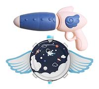 Generic Mochila de Pistola de Agua Ajustable y Duradera, Juguete de Pulverización de Agua de 2 litros para Niños, Mochila con Jeringa de de Amplio Rango de Tiro, Adecuada para Entretenimiento Al