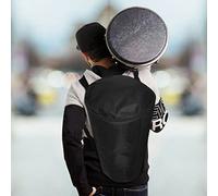 Generic Mochila de Transporte Portátil para Tambor Africano, Resistente Al Agua, Color Negro, Fácil Limpieza, Muy Duradera, Adecuada para Tamboristas Pequeños y Grandes