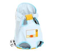 Generic Mochila Frontal Ligera y Transpirable con Diseño de Patas de Gato para Exteriores, Bolsa de Viaje de Lona para Exteriores para Andar en Bicicleta, Viajar, IR de Compras (M Mochila Funcional