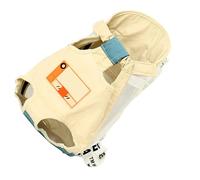 Generic Mochila Frontal Ligera y Transpirable con Diseño de Patas de Gato para Exteriores, Bolsa de Viaje de Lona para Exteriores para Andar en Bicicleta, Viajar, IR de Compras (M Mochila Gato