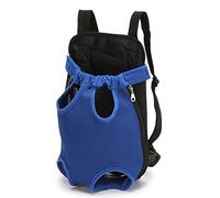 Generic Mochila Transportín para Mascotas Ajustable Cómodo Patas Fuera para Perros y Gatos Nylon Suave y Transpirable 1 Unidad (S)
