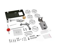 Generic Modelo de Motor de Coche Stirling, Kit de Juguete Educativo de Ciencia Física para Aprendizaje en el Aula, Aleación de Aluminio