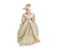 Generic Modelo de Personaje de Casa de Muñecas, Diseño Realista y Estable, Extremidades Giratorias para Exhibiciones en Miniatura, Figuras de Cerámica Hechas a Mano de 6,3 Pulgadas