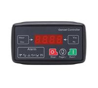 Generic Módulo de Control del Generador Función de Parada Automática Confiable para Unidades Pequeñas de Gasolina Diésel, Material Retardante de Llama, 1 Unidad