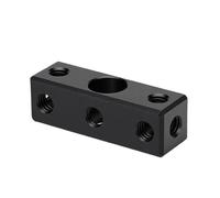 Generic Módulo de Extensión Compacto de Mini Varilla de Queso de Aleación de Aluminio para Equipos Al Aire, Rosca de 1/4 Pulgadas, 1 Unidad