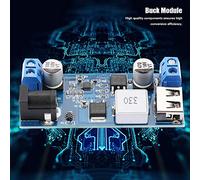 Generic Módulo de Fuente de Alimentación de Voltaje DC-DC 30W 9-36V 12V24V a 5V 6A Soluciones de Carga USB