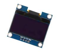Generic Módulo de Pantalla OLED de 1,3 "con Texto Blanco de 128x64, Comunicación IIC I2C para Módulo de Pantalla, Reproductor MP3, Dispositivo de Salud Inteligente