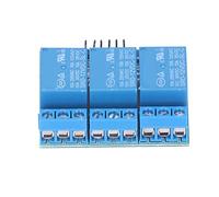 Generic Módulo de relé de 3 Canales Optoacoplador Aislado Eficiente Disparador de y bajo para Control de Automatización Industrial 1 Pieza (12V)