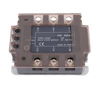Generic Módulo de relé de Estado Sólido Trifásico de Alto Voltaje Medición Precisa para Uso Industrial 40A TSR-40DA-H para Entornos de Redes Eléctricas