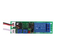 Generic Módulo de relé Temporizador de Alta Precisión con Interruptor de Encendido/apagado Ajustable para Circuitos de Prueba de Máquina y Bomba Intermitente de Pecera (DC 5V 0-24 horas ajustable)