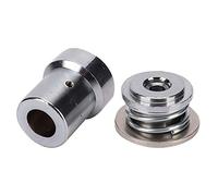 Generic Molde de Botón de Cubierta de Tela de Metal para Máquina de Prensado Manual de Botones de Bricolaje, Molde Redondo de Alta Dureza con Forma de Pan para Costura Artesanal, Cortavientos, (20L)