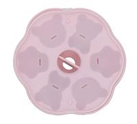 Generic Molde de Gelatina con Pata de Gato y Oso de Dibujos Animados con Tapa para Cocina Casera, Material de Silicona Seguro, Operación Simple, Superficie Brillante, 15,3x14,4 Cm, Molde para Pudín