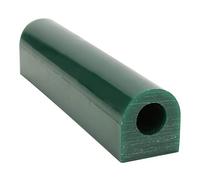 Generic Molde de Tubo de Anillo de Cera, Herramienta de Fabricación de Joyería de Alta Calidad, Color Verde Liso, para Joyería Artesanal, Diámetro de Agujero de 15mm