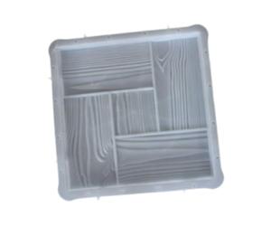 Generic Molde para de Hormigón Reutilizable Molde de Baldosas de Jardín Pavimentadora de Decorativa de Plástico PP Fácil de Usar Adecuado para J, a