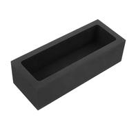 Generic Moldes de Fundición de Joyas en Grafito 5 Kg, Crisol Transferencia Térmica, Dimensiones 180×70×50 MM, Apto para Colada y Fundición de Lingotes