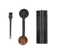 Generic Molinillo de café Manual, 49 Ajustes Ajustables con Cuerpo de Aleación de Aluminio de Grado Aeronáutico y 420 Rebabas de Acero Inoxidable, para café Expreso por Goteo, Prensa