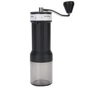 Generic Molinillo de café Manual Ajustable Portátil para Prensa Francesa, Camping, Molino de Granos Manual de 40 Configuraciones (BLACK)