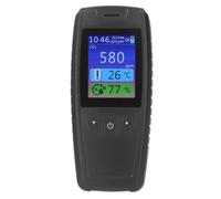 Generic Monitor de CO2, Probador de Calidad del Aire Interior, Pantalla LCD Ligera en Color para la Escuela y el Hogar, 3 en 1