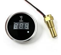 Generic Monitor Digital Universal de Temperatura del Agua, Pantalla Precisa para Coches Eléctricos de Gasolina, Motocicletas, Construcción Duradera, 1 Unidad (12V)