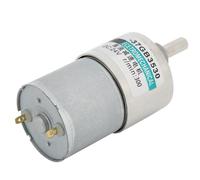 Generic Motor de Engranaje CC de Baja Velocidad, Mini Imán Permanente, 24 V, Potente par para Proyectos de Robótica, Cobre, 5,5x15mm (300 rpm/min)