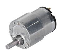 Generic Motor de Engranaje de Alta Torsión Reducción de Velocidad Cobre Durable para Robótica y Automatización Industrial DC 24V 1 Unidad (107RPM)