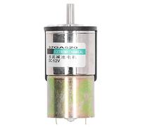 Generic Motor de Engranaje de Gusano de DC, Motor Eléctrico Industrial de Alto Torque DC con Aleación de Aluminio por Soporte 12V 10W para Aplicaciones Industriales (0-50 RPM por minuto)