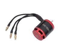 Generic Motor Outrunner sin Escobillas de Baja Linealidad RC, Rendimiento Potente de 1850KV para Coches Trepadores de Control Remoto, Caja de Cambios de Metal 1/10
