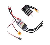 Generic Motor sin Escobillas ESC de Alta Velocidad 3650 5200KV, Rendimiento Impermeable para Modelo de Coche y Barco RC