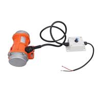 Generic Motor Vibratorio Eléctrico, 12 V 4000 RPM Disipación de Calor Rápida Motor Vibrador de Hormigón sin Escobillas Caja de Aleación de Aluminio con Controlador de Velocidad para Construcción (50W)
