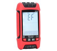 Generic Multímetro de Condensador de Diodo, Pantalla Retroiluminada Portátil, Medidor de Amperios NCV para Electricistas, Rojo