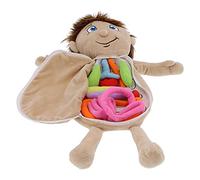 Generic Muñeca de Aprendizaje de Anatomía del Cuerpo Humano con órganos Extraíbles, Juguete Educativo de Felpa Suave para Niños a Partir de 3 Años, Material Didáctico (Chico Organo Humano)