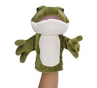 Generic Muñeco de Peluche Corto Interactivo con Marioneta de Mano de Rana para Teatro de Marionetas y Juegos de rol para Niños (Rana 30 centimetros)