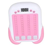 Generic Música Infantil Rhythm Box Puzzle Console Handheld Game Game Modes Desarrollo de Sensibilidad Musical para Niños Actividades Al Aire Libre Plástico (Rosado)