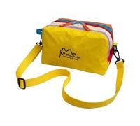 Generic Neceser Bolsa de Maquillaje Estuche Cosmético Organizador de Aseo Resistente Al Desgaste con Correa Regulable Adecuado para Hombres Mujeres Viajes Act, Amarillo, Individual