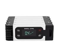 Generic Nivel Portátil de Aleación de Aluminio con Imán de Medición Multiángulo Preciso para Decoración y Arreglo del Hogar 5,91 "x 5 Secciones