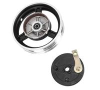 Generic Norma DE Rueda DE 10 Pulgadas con Freno DE Tambor, Conjunto DE Cojinete DE Tubo Interior DE Borde DE Metal para 10x3.0 10x2.5 Neumáticos Motocicleta DE Scooter Eléctrico