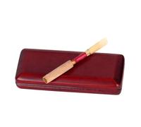Generic OBOE Reeds Case Set Clarinet Reeds Box a prueba de polvo Práctico Carrier de viento de madera Container para la música entusiasta del músico