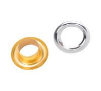 Generic Ojales de Acero Inoxidable de 6 Mm, 300 Juegos de Ojales para Ropa, Zapatos, Bolsos, Carteras, Kit de Artesanía Duradero para Entusiastas del Bricolaje (GOLD)