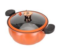 Generic Olla a Presión Multifuncional Antiadherente de 8 Litros para Sopas y Guisos, Duradera y Resistente a Altas Temperaturas, Olla a Presión de Calabaza No Pegajosa para Todas las Estufas