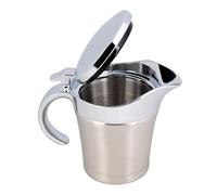 Generic Olla para Salsa Aislada de Acero Inoxidable 304 con Tapa para Líquidos Fríos o Calientes, Perfecta para Cenar y Entretenerse (Tamaño pequeño 450ml)