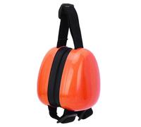 Generic Orejeras para Perros Ligeras Reducción de Ruido Material Cómodo Fácil de Usar Auriculares con Protección contra el Ruido para Perros para Tormentas Fuegos Artificiales Música Alta (Orange)