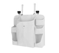 Generic Organizador Colgante de Pañales para Cambiador Y Cuna, Ideal Como Regalo para Shower, Apilador Colgante Multifuncional para Bebés Y Recién Nacido, Gris, tal como se describe